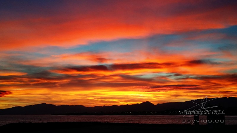 Photo coucher de soleil sur Cambrils