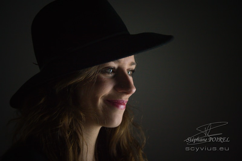 Photo portrait de profil Pauline