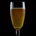 Photo studio verre de bière