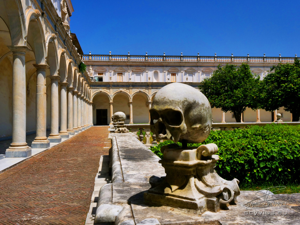 Détail du cloître San Martino