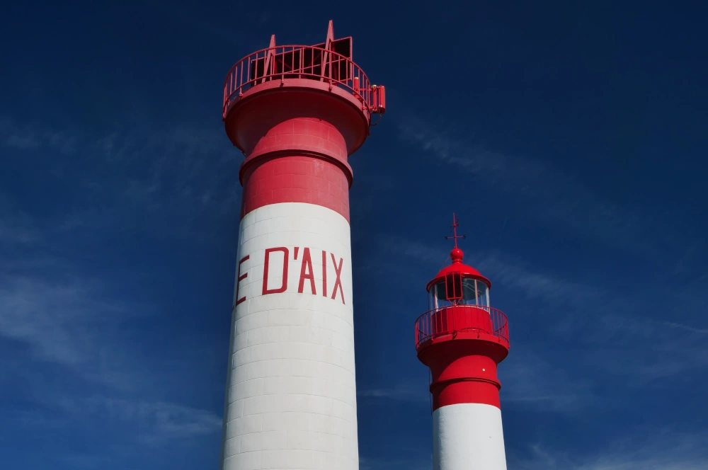 Phares jumeaux de l'île d'Aix