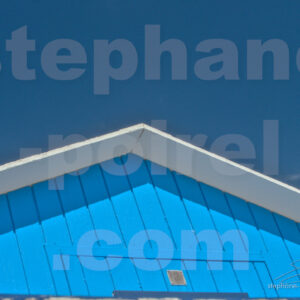 Trois bleus sur front de mer