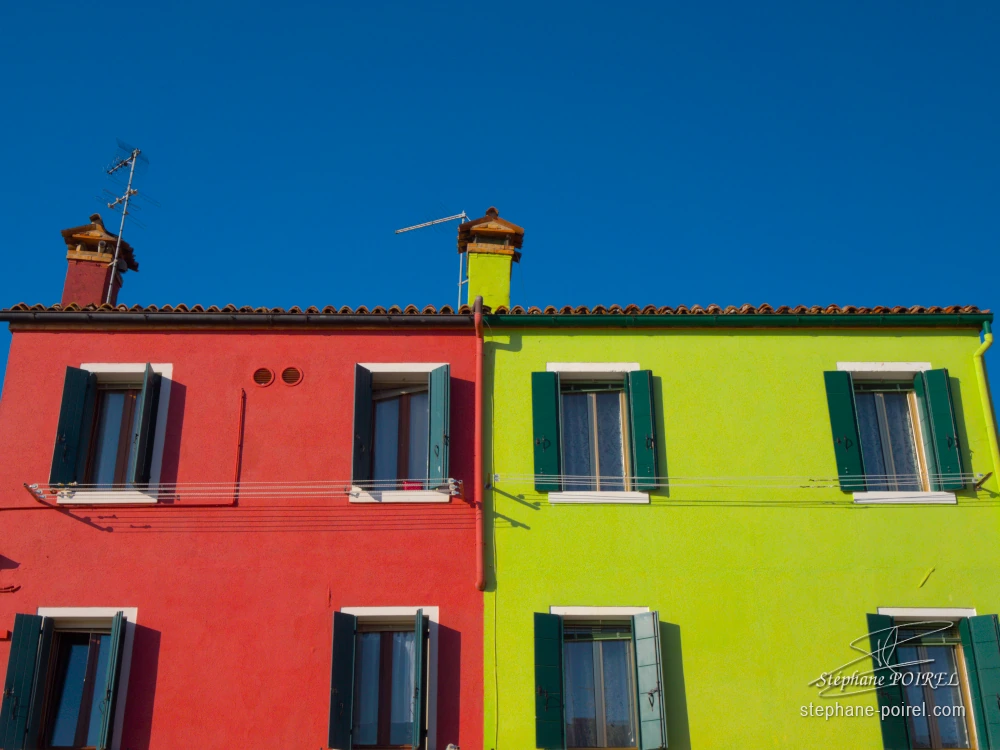 Duo de couleurs à Burano