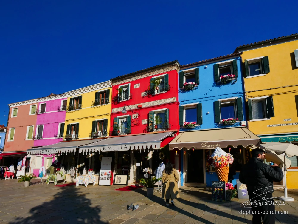 Façades à Murano