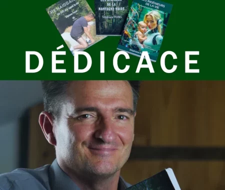 Dédicace au salon du livre à Puylaurens le 29 juin 2025