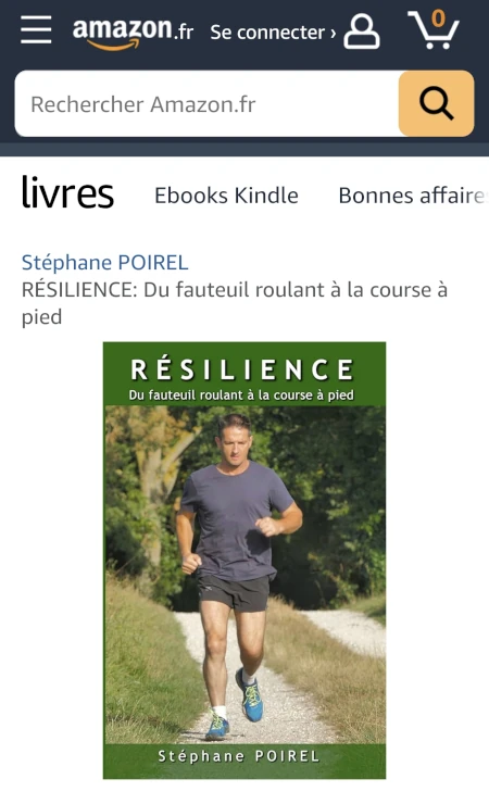 Livre Résilience chez Amazon