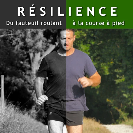 Refonte de la couverture du livre Résilience