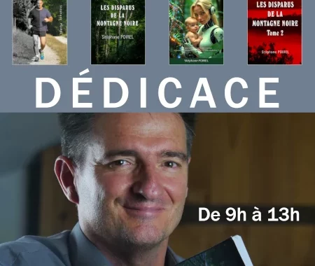 Dédicace de Stéphane POIREL à la Librairie TAPAGE à Revel (31)