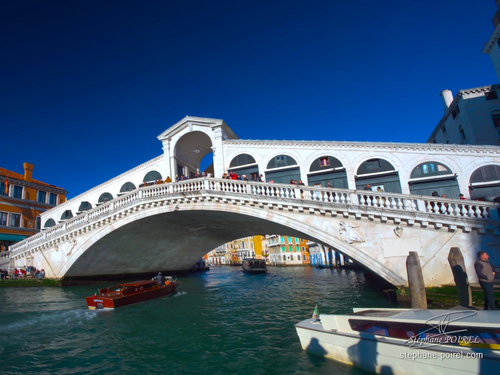 Gros plan pont du Rialto