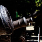 Photo de canons dans L'Alhambra