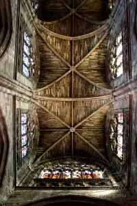 Plafond de la Basilique Saint-Michel à Bordeaux