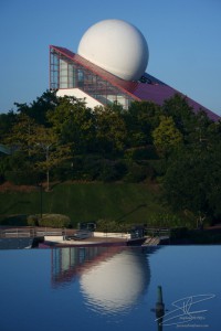 Photo reflets au Futuroscope