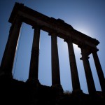 Photo Temple de Saturne à Rome