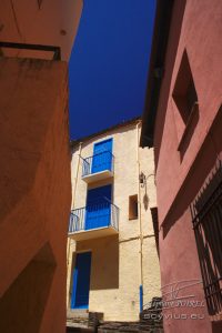 Photo façades dans Collioure