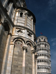 Photo cathédrale et tour de Pise