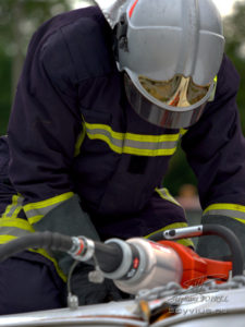 Photo pompiers désincarcération