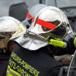 Photo pompiers manœuvre de désincarcération