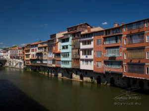 Photo vieilles maisons Agout à Castres