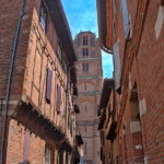 Photo cathédrale d'Albi depuis le quartier Castelviel