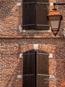 Photo façade en brique du vieux Albi