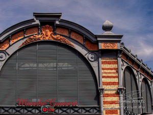 Photo façade du marché couvert du vieil Albi