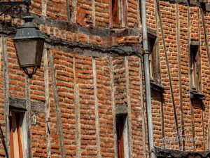 Photo façades en briques du vieil Albi