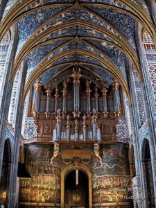 Photo orgue cathédrale Sainte-Cécile à Albi