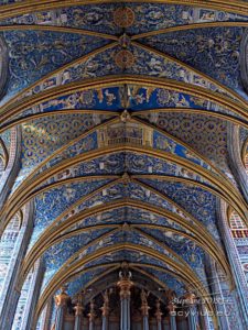 Photo plafond cathédrale Sainte-Cécile à Albi