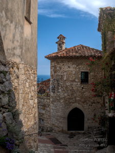 Photo ruelle à Eze