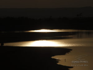 Photo crépuscule au lac de Saint Ferreol