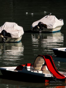 photo bateaux au lac d'Annecy