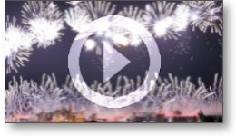 Captation vidéo du feu d'artifice du 14 Juillet 2019 à Carcassonne