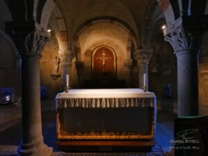 Crypte de la basilique San Michele Maggiore